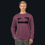 Minimalist Nature Silhouette Long Sleeve T-Shirt Tri-Blend Shirt<br><div class="desc">“A stylish and modern long-sleeve t-shirt featuring a unique minimalist nature silhouette design. Perfect for casual wear,  this design combines simplicity with an artistic touch. Made with high-quality fabric for a comfortable fit.”</div>