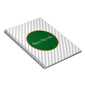 Minimalist Organic Chef Spiral Notebook Notizblock (Rechte Seite)