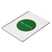 Minimalist Organic Chef Spiral Notebook Notizblock (Linke Seite)