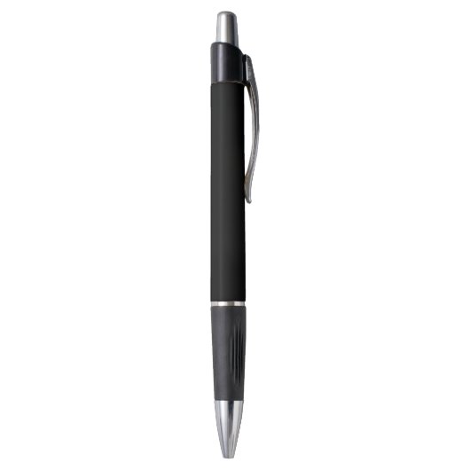 Minimalist Original Schwarz Einfarbig Kugelschreiber (Unterseite (Vertikal))
