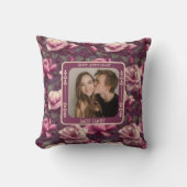 Minimalist Parents 1St Anniversary Throw Pillow  Kissen (Vorderseite)