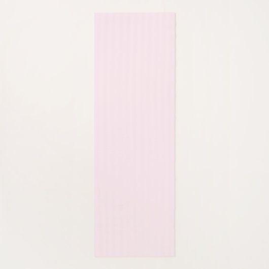Minimalist Pastel Pink Bow Exercise Yogamatte (Rückseite)