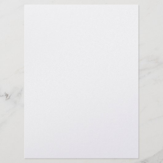 Minimalist Pearl Wedding Menu Menükarte (Rückseite)