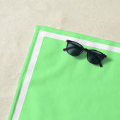 Minimalist Personalized Kissed by the Sun Strandtuch (Beispiel)