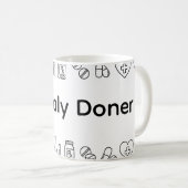 Minimalist Personalized Pharmacist Mug Kaffeetasse (VorderseiteRechts)