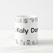 Minimalist Personalized Pharmacist Mug Kaffeetasse (Mittel)