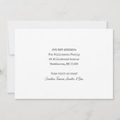 Minimalist Photo We Moved New Home Address Ankündigung (Rückseite)