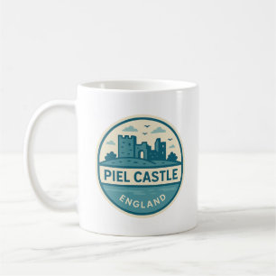 Minimalist Piel Castle Tasse – Historisches Gesche