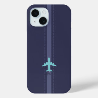 Minimalist plane Case-Mate iPhone hülle