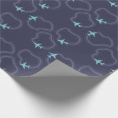 Minimalist plane geschenkpapier (Ecke)