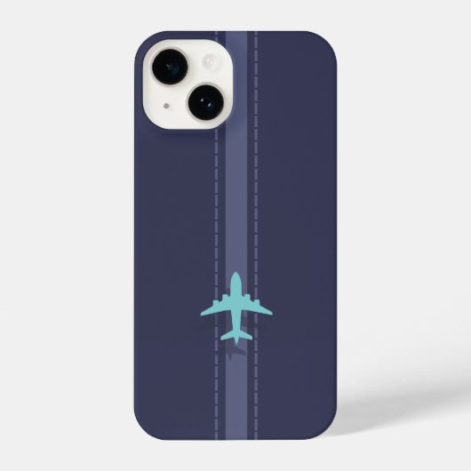 Minimalist plane themed iPhone hülle (Rückseite)