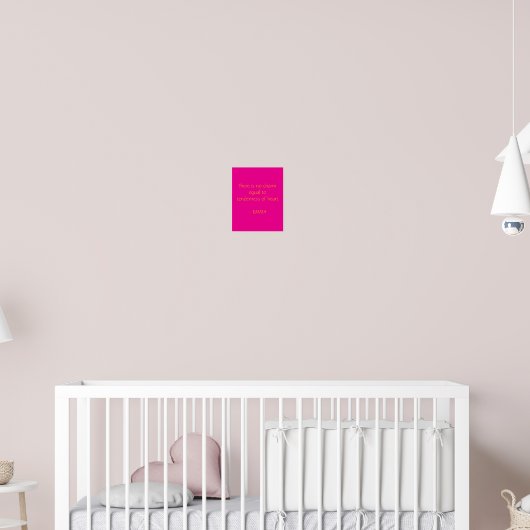 Minimalist poster Jane Austen Quote (Kinderzimmer 2)