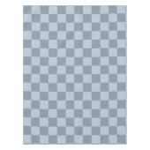 Minimalist Powder Blue Checkerboard Pattern Tischdecke (Vorderseite)