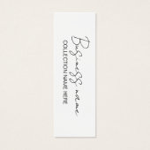 Minimalist Price Hang Tag Card (Vorderseite)