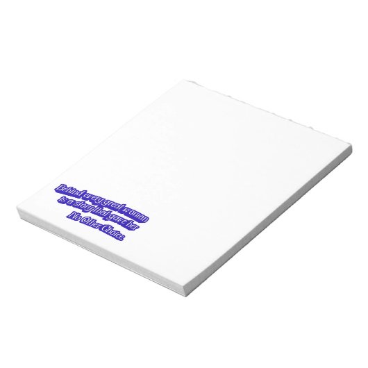 Minimalist Quote  Notizblock (Rotiert)