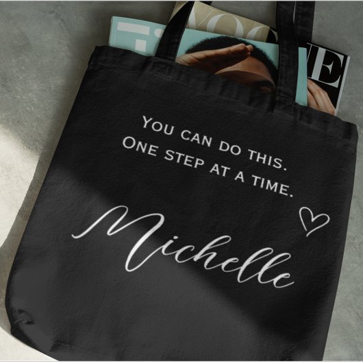 Minimalist Quote | You Can Do This Personalized Tasche