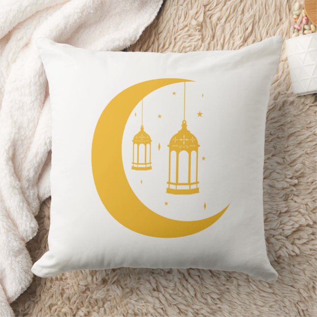 Minimalist Ramadan Night Sky Cushion Kissen (Decke)