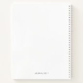Minimalist Rest Your Wings Healing Journal Notizblock (Rückseite)