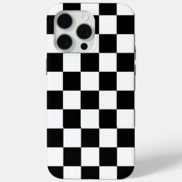 Minimalist Retro Kariert – Monochrome Streetwear Case-Mate iPhone Hülle