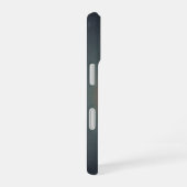 Minimalist Retro Solar Eclipse iPhone 16 Hülle (Rechte Seite)