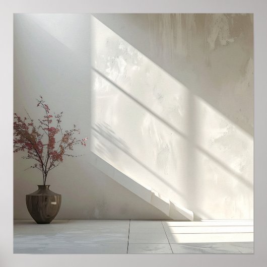 Minimalist room poster (Vorne)