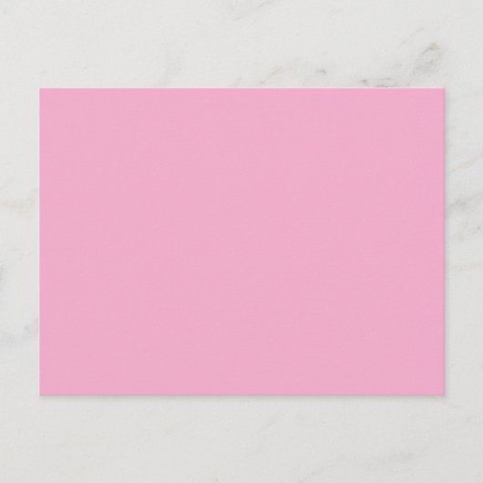 Minimalist Rosa Elegante Verlobung Gratulation Postkarte (Vorderseite)