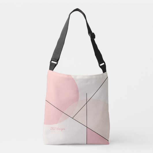 Minimalist Sakura – Chic & Customizable Tote Bag Tragetaschen Mit Langen Trägern (Vorderseite)
