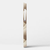 Minimalist Sand Wave Abstract Phone Case Sculpted (Rückseite / Links)