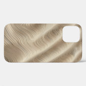 Minimalist Sand Wave Abstract Phone Case Sculpted (Rückseite (Horizontal))