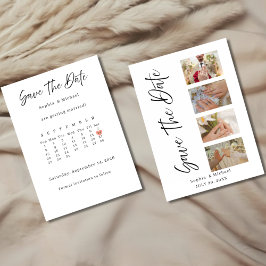  Minimalist Save The Date Wedding Card With photos Einladung