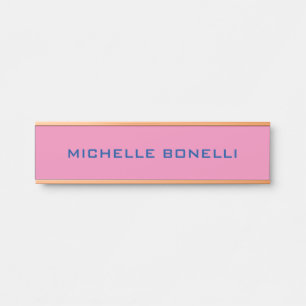 Minimalist Schlicht Lesbar Modern Türschild