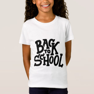 Minimalist schwarze typografische Schrift zum Zurü T-Shirt
