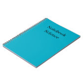 minimalist science notebook notizblock (Linke Seite)