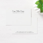 Minimalist Script Earring Display Card (Schreibtisch)