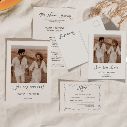 Minimalist Script Wedding Table Number Tischnummer