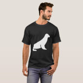 Minimalist sea lion T-Shirt (Vorne ganz)