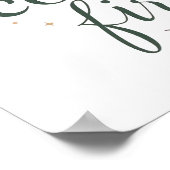 Minimalist Self Care and Zen Saying Poster (Ecke)