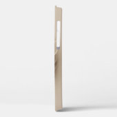 Minimalist Silk Wave Abstract Phone Case Ethereal (Rückseite / Links)