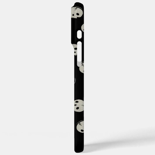  Minimalist Skull Pattern Aesthetic Phone case (Rückseite / Links)