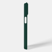 Minimalist Smaragdgrün personalisierte Monogramm Case-Mate iPhone Hülle (Rückseite / Rechts)