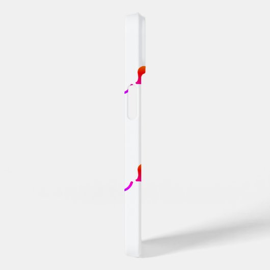 Minimalist Smiley Face iPhone Case - Cute Happy Vi (Rückseite / Rechts)