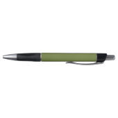 Minimalist Solid Color Pen - Olive Green Kugelschreiber (Unterseite)