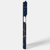 Minimalist Space Orbit iPhone 15 Pro Max Case (Rückseite / Rechts)