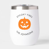 Minimalist Spooky Vibes – Personalized Halloween (Vorderseite)