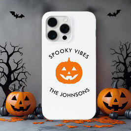 Minimalist Spooky Vibes – Personalized Halloween  Case-Mate iPhone Hülle