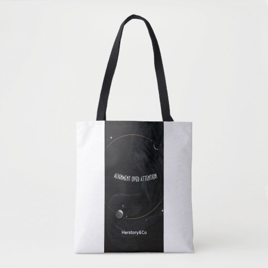 Minimalist, statement-making tote bags tasche (Vorderseite)