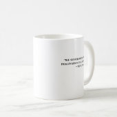 Minimalist Stoic Quote Seneca Mug Kaffeetasse (VorderseiteRechts)