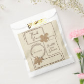 Minimalist Style Flower Notes Baby Shower Geschenktütchen (Versiegelt)