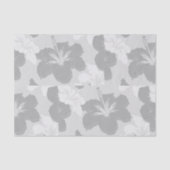 Minimalist Summer Hibiscus Seidenpapier (Vorderseite)