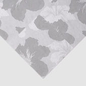 Minimalist Summer Hibiscus Seidenpapier (Ausschnitt)